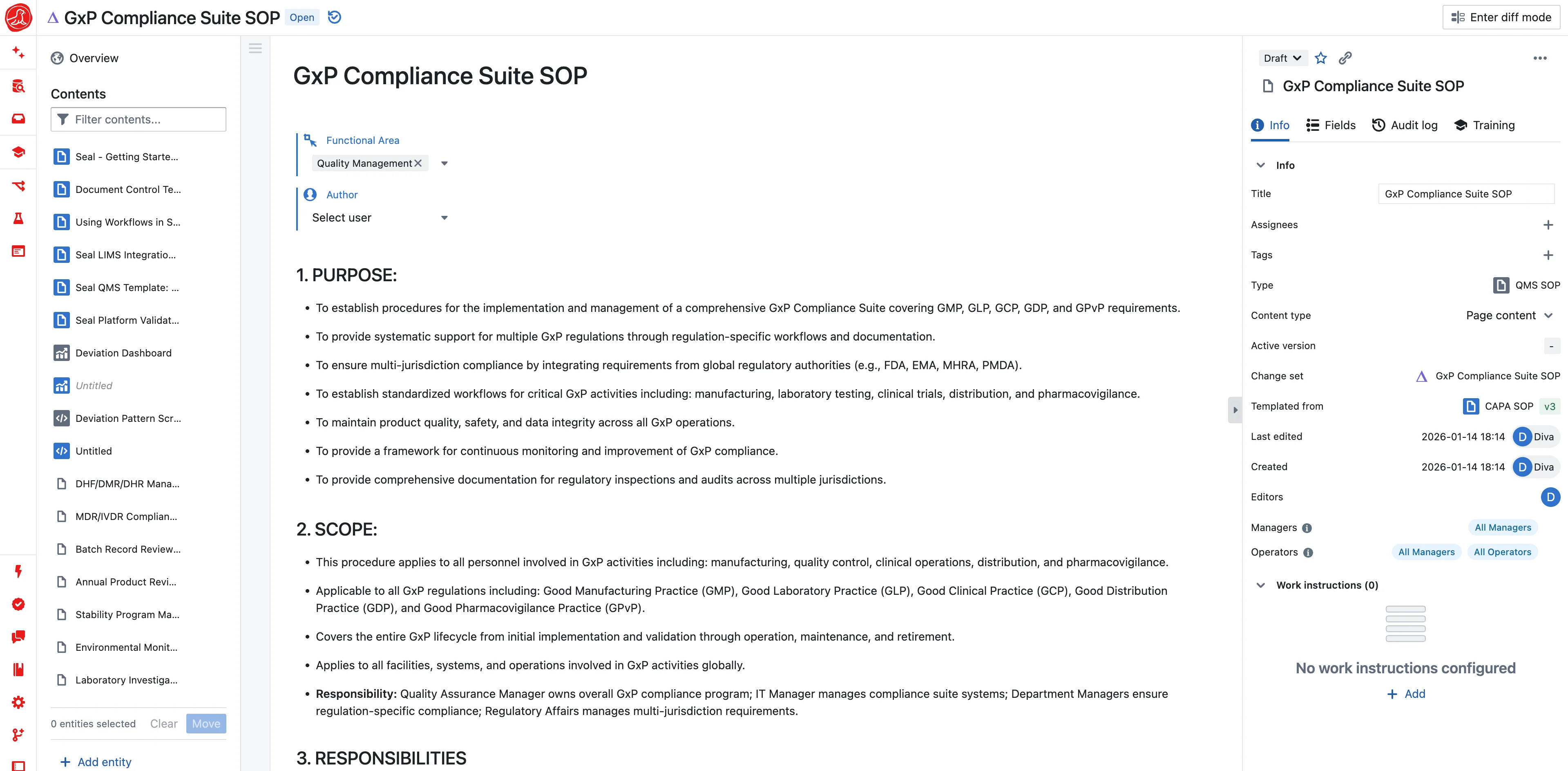 Quality Management System